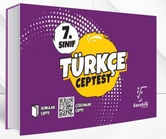 Karekök Yayınları 7. Sınıf Türkçe Cep Test