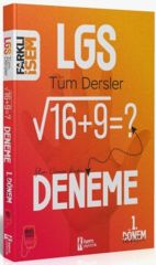 İsem 8. Sınıf LGS Tüm Dersler 1. Dönem Farklı İsem 5 Deneme İsem Yayıncılık