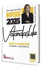 Hoca Kafası 2025 KPSS Vatandaşlık Soru Bankası Çözümlü - Esra Özkan Karaoğlu Hoca Kafası Yayınları