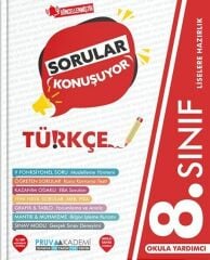 Pruva Akademi 8. Sınıf Türkçe Sorular Konuşuyor Soru Bankası