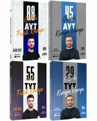 Parlayan Proje TYT AYT Fizik ve Kimya Kamp Kitabı 4 lü Set