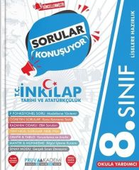 Pruva Akademi 8. Sınıf T.C. İnkılap Tarihi ve Atatürkçülük Sorular Konuşuyor Soru Bankası