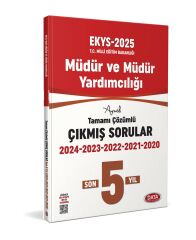 2025 MEB EKYS Müdür ve Yardımcılığı Son 5 Yıl Çıkmış Sorular Data Yayınları