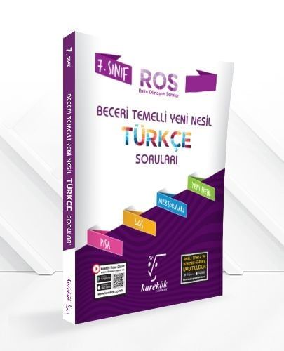 Karekök Yayınları 7. Sınıf Türkçe ROS Serisi Soru Bankası