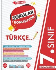 Pruva Akademi 7. Sınıf Türkçe Sorular Konuşuyor Soru Bankası