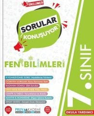 Pruva Akademi 7. Sınıf Fen Bilimleri Sorular Konuşuyor Soru Bankası