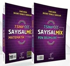 Karekök Yayınları 7. Sınıf Sayısal Mix Matematik ve Fen Bilimleri Soru Bankası