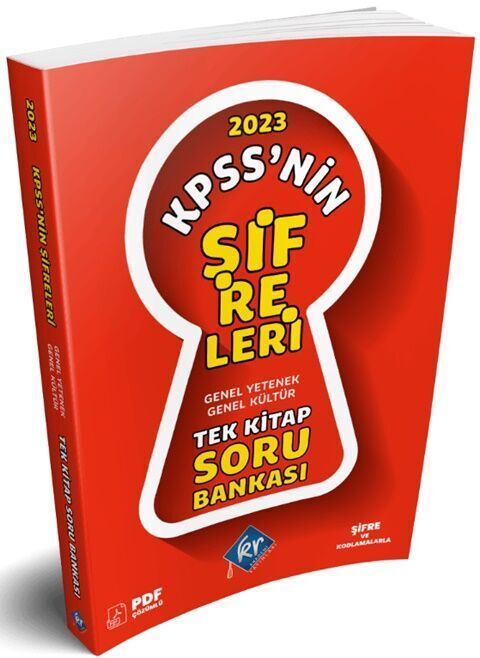 KR Akademi 2024 KPSS nin Şifreleri Genel Yetenek Genel Kültür Tek Kitap Soru Bankası