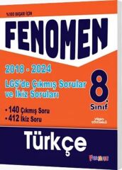 Fenomen Okul Yayınları 8. Sınıf LGS Türkçe Çıkmış Sorular ve İkiz Sorular