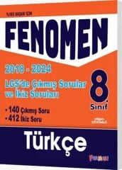 Fenomen Okul Yayınları 8. Sınıf LGS Türkçe Çıkmış Sorular ve İkiz Sorular