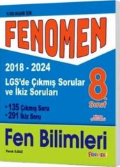 Fenomen Okul Yayınları 8. Sınıf LGS Fen Bilimleri Çıkmış Sorular ve İkiz Sorular