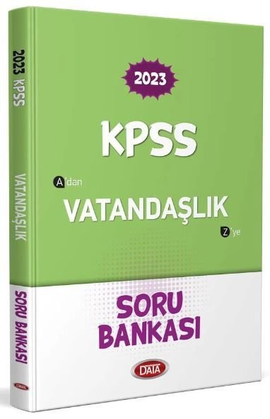 Data Yayınları 2023 KPSS Vatandaşlık Soru Bankası