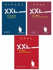 Dersia 2024 XXL TYT Dil Bilgisi Soru + Paragraf Soru + Türkçe 10 Deneme 3 lü Set