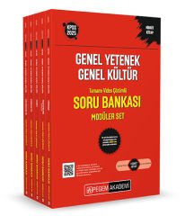 Pegem 2025 KPSS Genel Yetenek Genel Kültür Soru Bankası Modüler Set Çözümlü Pegem Akademi Yayınları