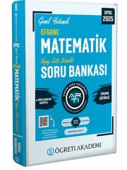 Öğreti 2025 KPSS Matematik Efsane Soru Bankası Çözümlü Öğreti Akademi