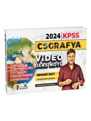 Mehmet Eğit KPSS Coğrafya Video Ders Notları