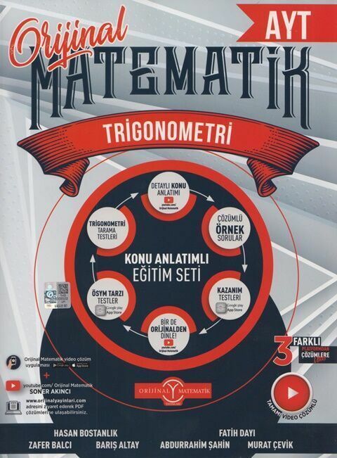 Orijinal Yayınları AYT Matematik Trigonometri