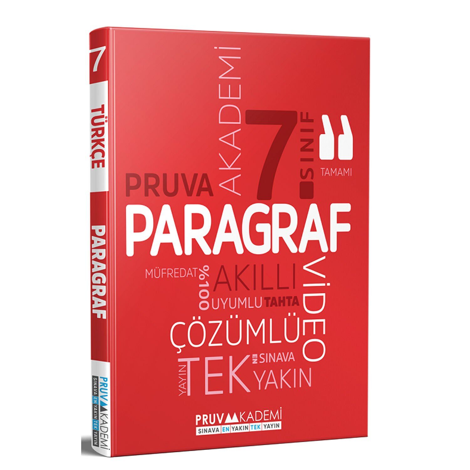 Pruva Akademi 7. Sınıf Paragraf Soru Bankası Video Çözümlü Pruva Akademi