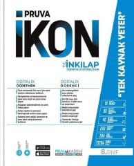 Pruva Akademi 8. Sınıf T.C. İnkılap Tarihi ve Atatürkçülük İkon Konu Anlatımlı