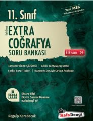Kafa Dengi Yayınları 11. Sınıf Coğrafya Extra Soru Bankası