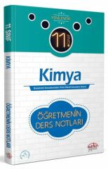 Editör Yayınevi 11. Sınıf Kimya Öğretmenin Ders Notları
