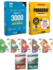 Pegem + Anla Kazan 2026 KPSS GYGK Ezberozan 3000 + Paragraf Soru + Marka Deneme 9 lu Deneme