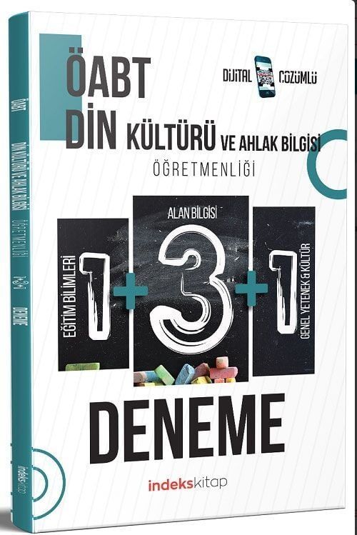 İndeks Akademi ÖABT Din Kültürü Öğretmenliği 5 Deneme Dijital Çözümlü