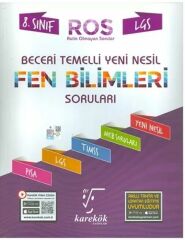 Karekök Yayınları 8. Sınıf LGS Fen Bilimleri ROS Beceri Temelli Yeni Nesil Soru Bankası