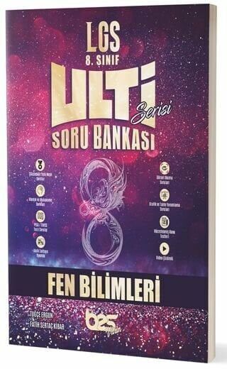 Bes Yayınları 8. Sınıf LGS Fen Bilimleri Ulti Serisi Soru Bankası