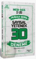 CBA Yayınları 2025 MEB-AGS Sayısal Yetenek 30 Deneme Çözümlü Pusula Serisi - Abdullah Kaya CBA Yayınları