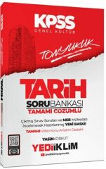 Yediiklim 2025 KPSS Tarih Tonyukuk Soru Bankası Çözümlü - Yasin Korkut Yediiklim Yayınları