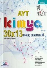 Orbital Yayınları AYT Kimya 30 x 13 Branş Denemesi