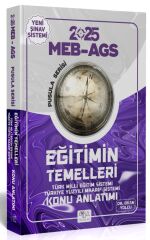 CBA Yayınları 2025 MEB-AGS Eğitimin Temelleri Konu Anlatımı Pusula Serisi - Okan Yolcu CBA Yayınları