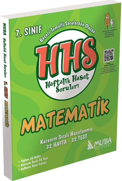 Muba Yayınları 7. Sınıf Matematik Haftalık Hasat Soruları