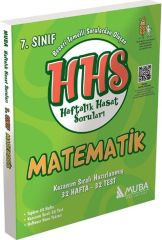 Muba Yayınları 7. Sınıf Matematik Haftalık Hasat Soruları