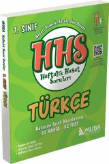 Muba Yayınları 7. Sınıf Türkçe Haftalık Hasat Soruları