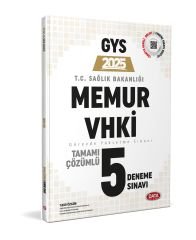 Data Yayınları T.C. Sağlık Bakanlığı Memur VHKİ 5 Deneme
