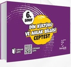 Karekök Yayınları 6. Sınıf Din Kültürü ve Ahlak Bilgisi Cep Test