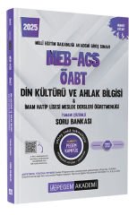 Pegem 2025 ÖABT Din Kültürü ve Ahlak Bilgisi Öğretmenliği Soru Bankası Çözümlü Pegem Akademi