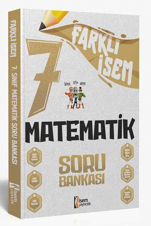 Farklı İsem 7. Sınıf Matematik Soru Bankası İsem Yayıncılık