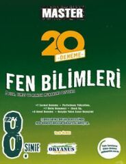 Okyanus 8. Sınıf Fen Bilimleri Master 20 Deneme Okyanus Yayınları