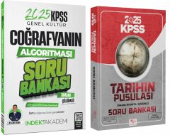 CBA + İndeks 2025 KPSS Tarihin+Coğrafya Pusulası Soru Bankası 2 li Set -  CBA + İndeks Akademi