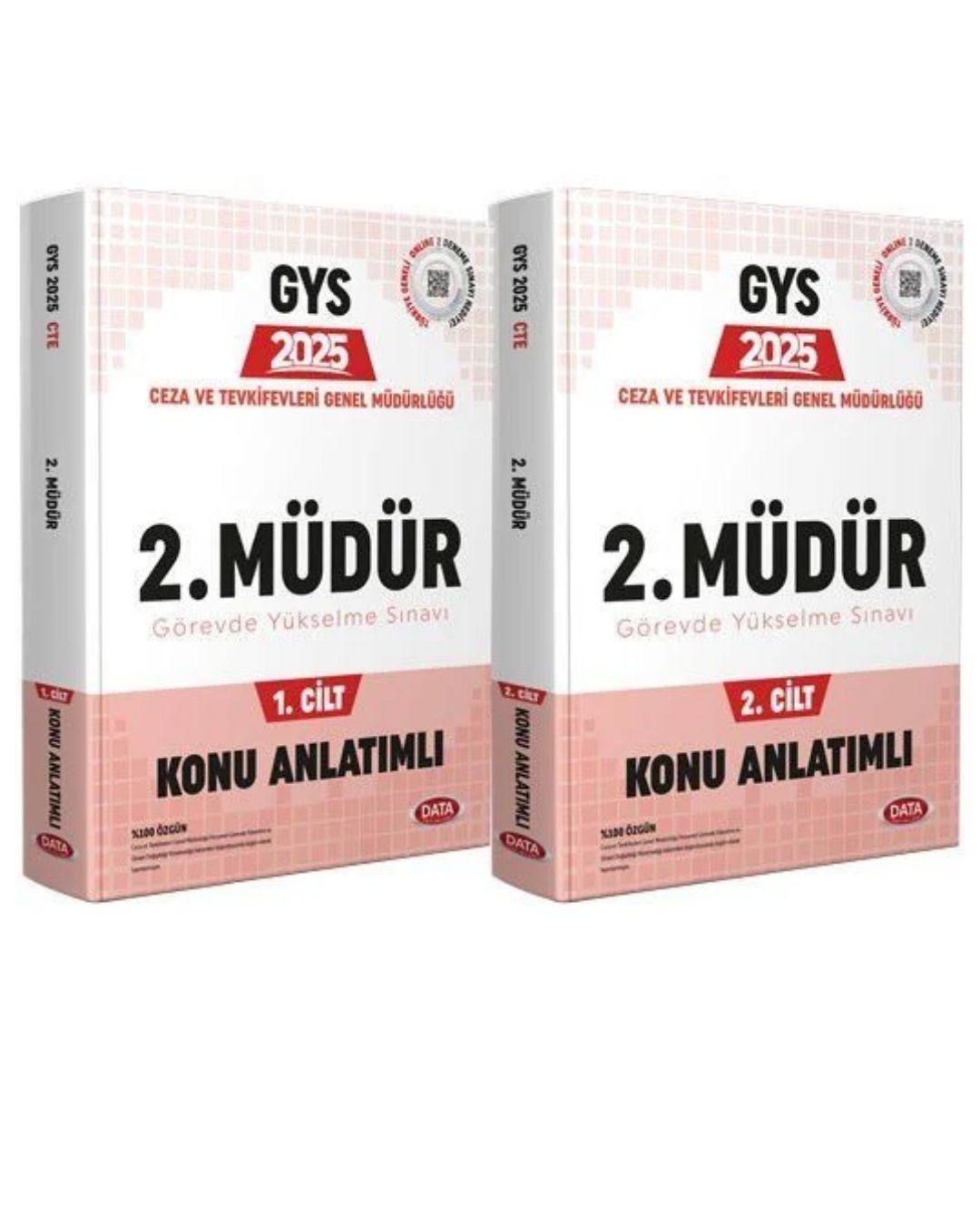 Data 2025 GYS Adalet Bakanlığı Ceza Tevkifevleri Ceza İnfaz Kurumu 2. Müdürlük Hazırlık Kitabı 2 Cilt