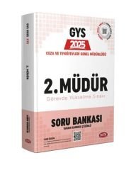Data 2025 GYS Adalet Bakanlığı Ceza Tevkifevleri Ceza İnfaz Kurumu 2. Müdürlük Soru Bankası