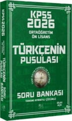 CBA Yayınları 2026 KPSS Lise Ortaöğretim Ön Lisans Türkçenin Pusulası Soru Bankası
