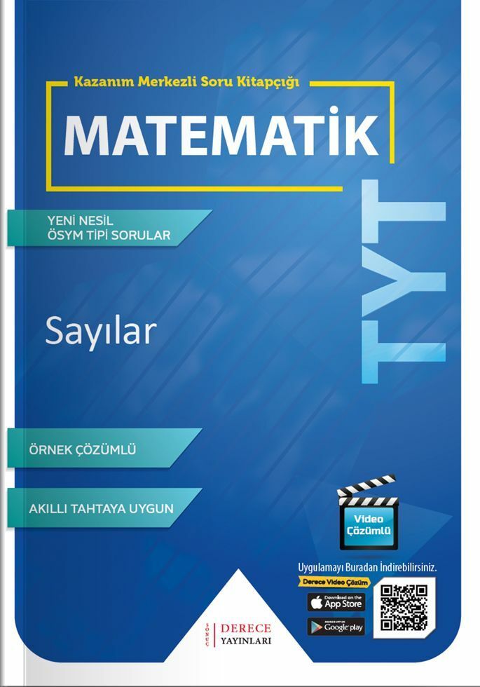 Derece Yayınları TYT Sayılar