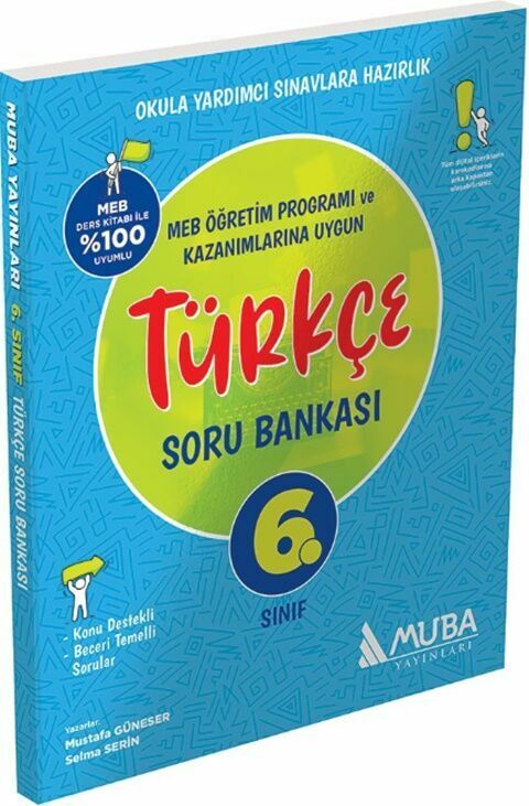 Muba Yayınları 6. Sınıf Türkçe Soru Bankası