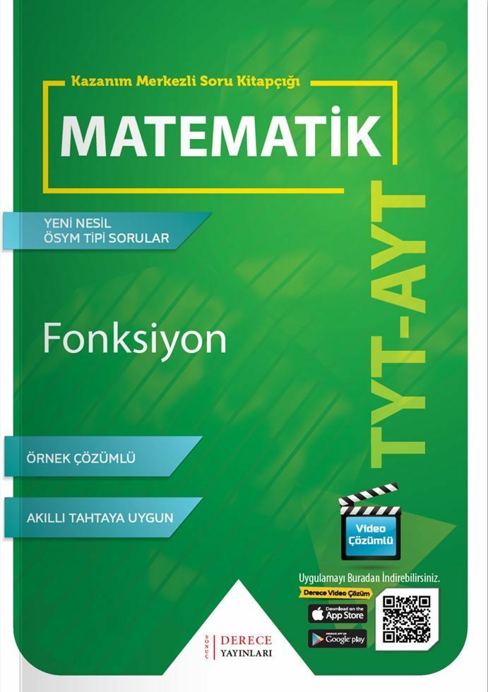 Derece Yayınları TYT AYT Fonksiyonlar