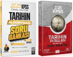CBA + İndeks 2025 KPSS Tarihin Pusulası Konu + Soru Bankası 2 li Set -  CBA + İndeks Akademi