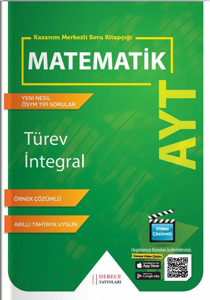 Derece Yayınları AYT Türev İntegral
